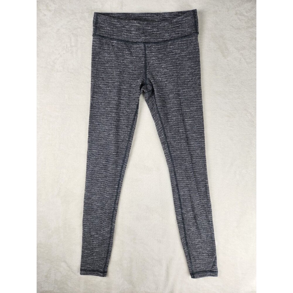 Ivivva By Lululemon Leggings Girls 12 Gray Stretch Pull On Athleisure Activewear